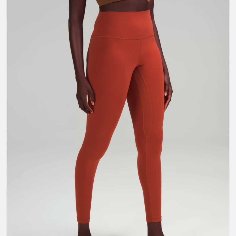 Lululemon Burnt Orange Align Leggings size 6